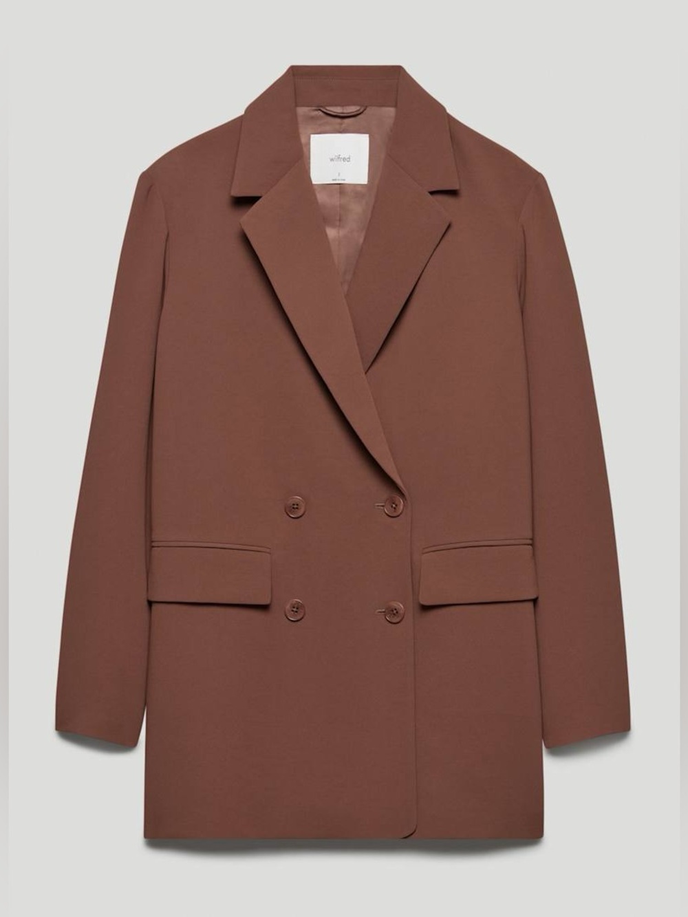 Wilfred Cherrelle Blazer in Caramelized Walnut - S